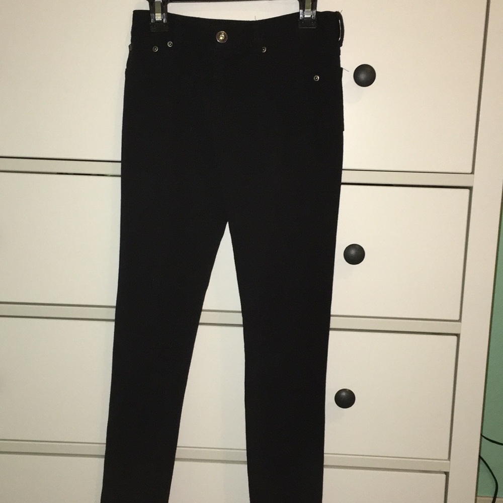 Black jeggings